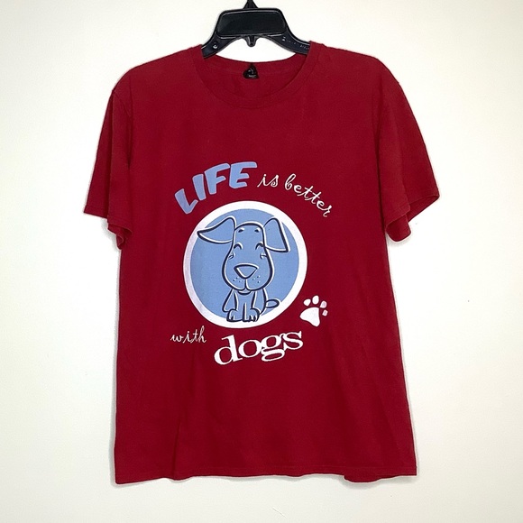 Tops - < Life is Better With Dogs Tee >